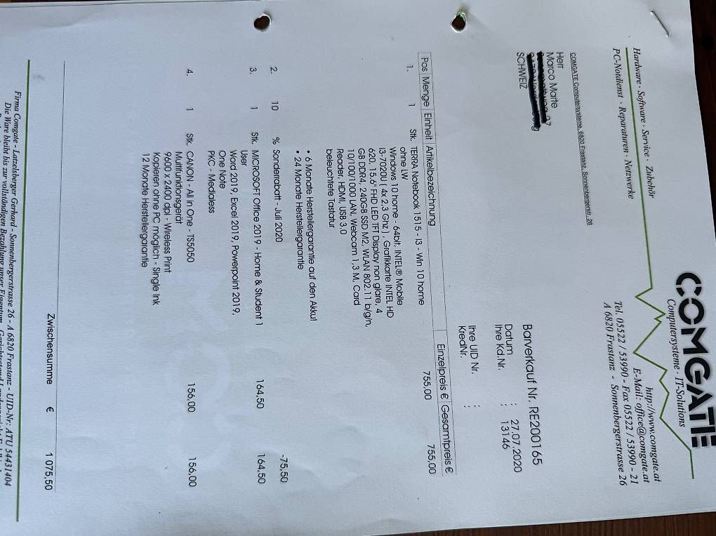 Notebooks: Laptop und Drucker – Gebraucht aus St. Gallen von mar_c29s 4