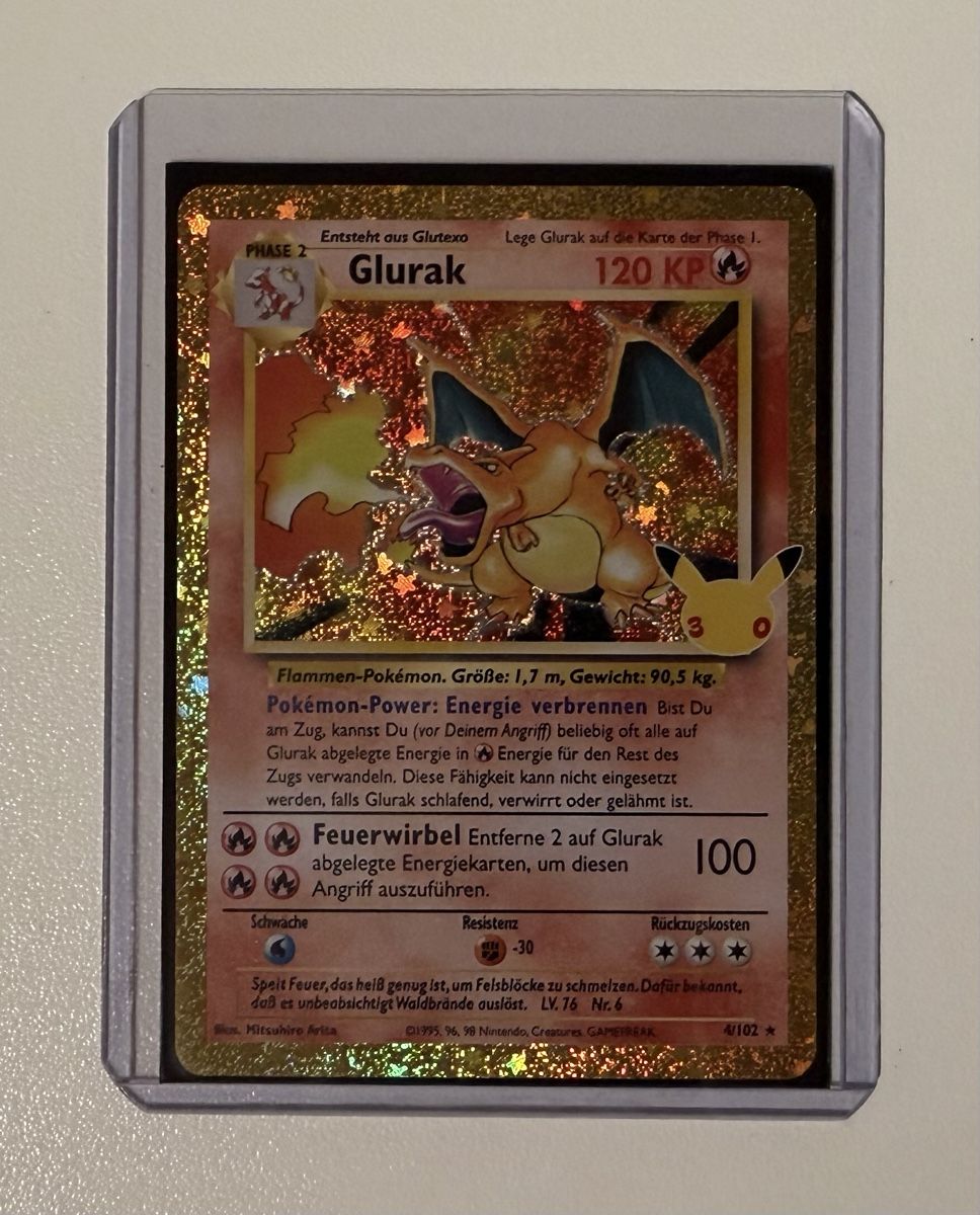 Pokémon Sammelbilder & Trading cards: Glurak 30th Celebrations DE – Neu (gemäss Beschreibung) aus Au SG von Bego1 3