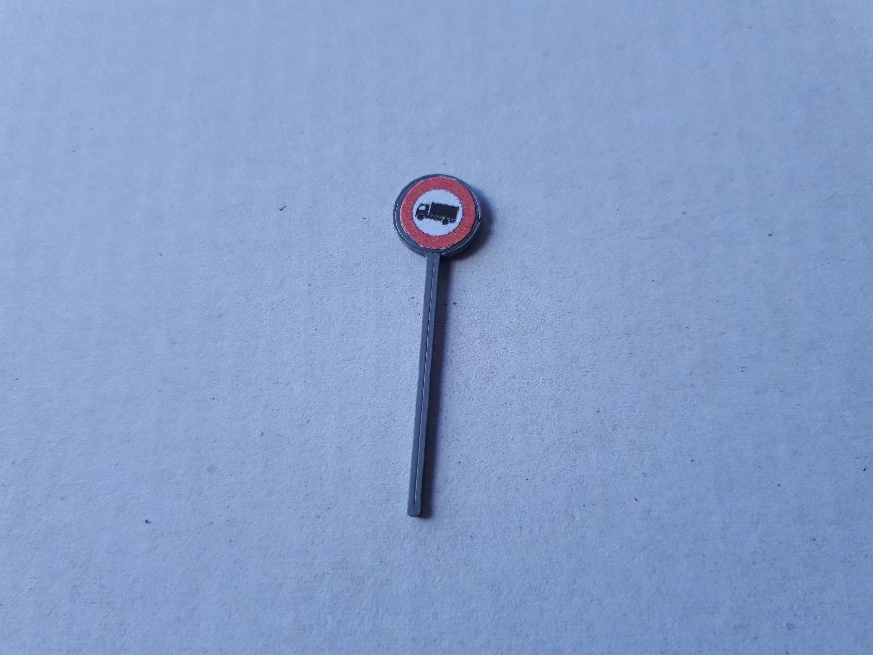 Accessori: Verbot Lastwagen Schild H0 – Nuovo (secondo la descrizione) da Büren zum Hof venduto da tigerkatze28