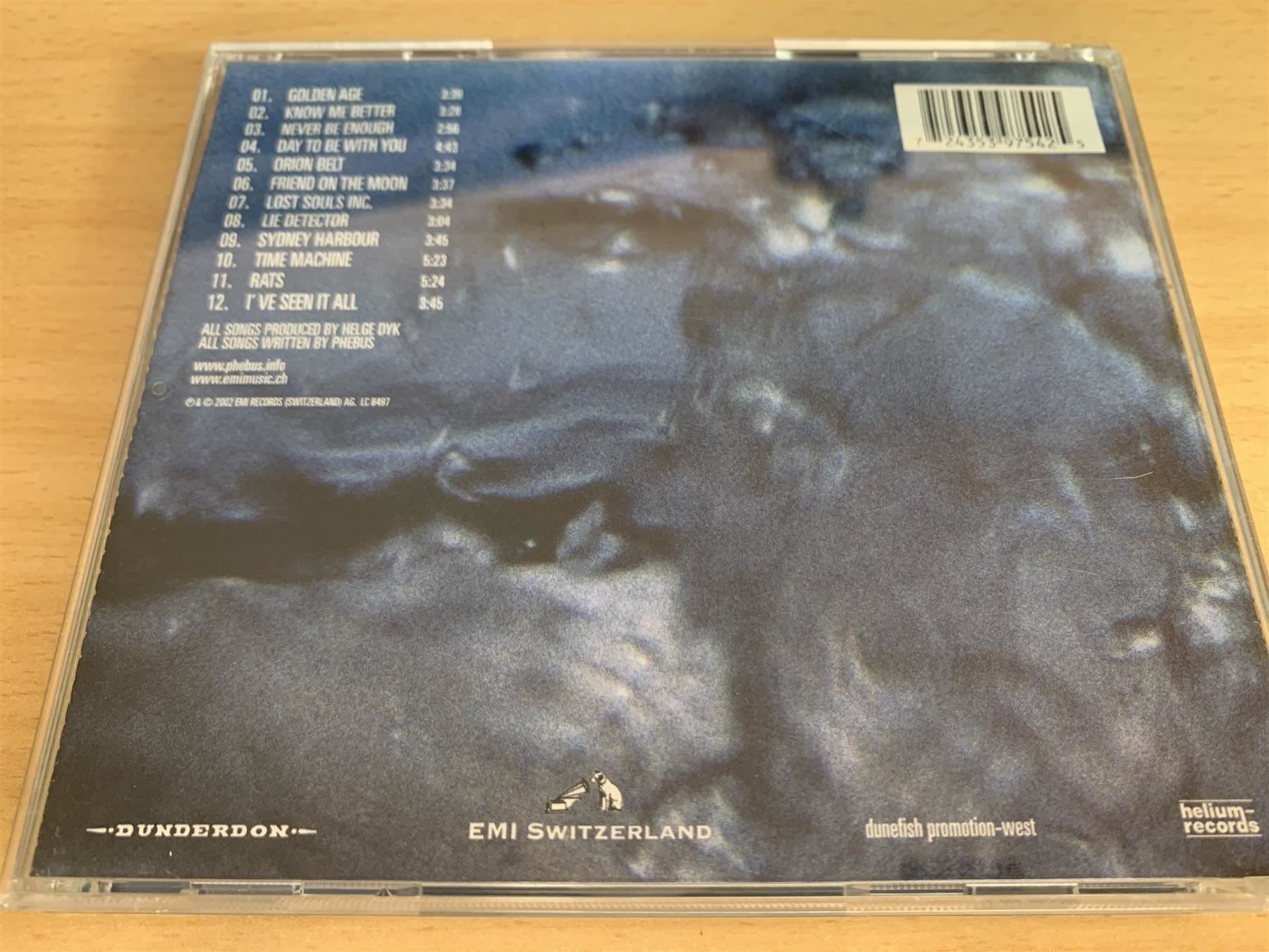 CDs: Phébus – Songs For Sirens – Gebraucht aus Rikon im Tösstal von Alpenmutz 1