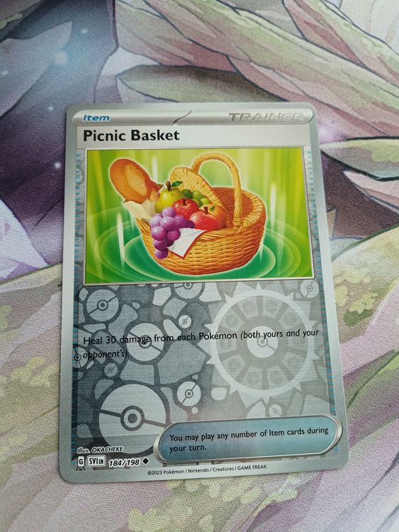 Picnic Basket Reverse Holo 184 Scarlet & Violet Picknick Kaufen