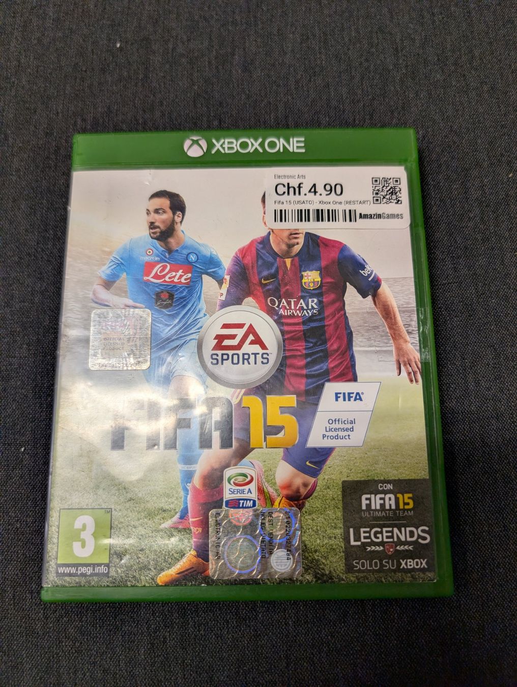Giochi: FIFA 15 Microsoft Xbox Series x / one – Usato da Giubiasco venduto da Ticinerd