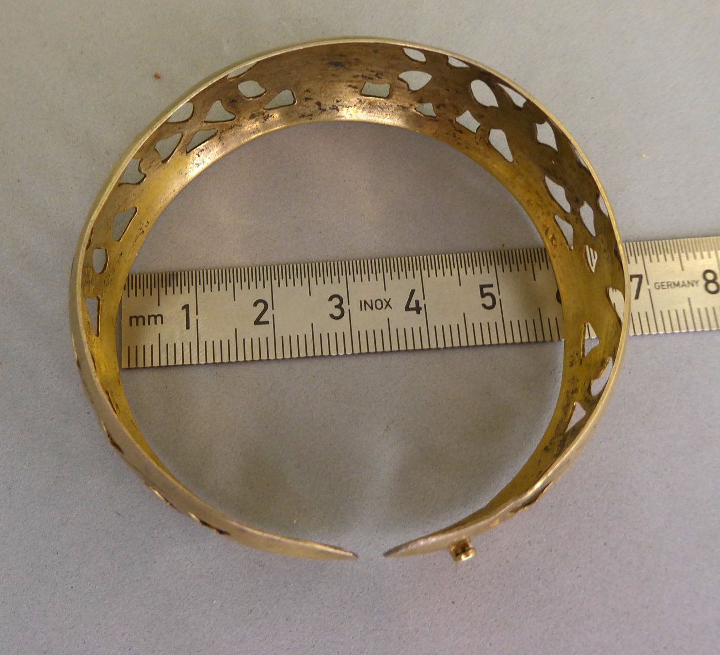 Armbänder & -reifen: Antiker Armreif 875er Niello oder Thula Silber 1958 – Gebraucht aus Muri AG von Lineli2020 5