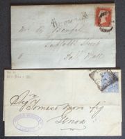 GB 1844–1956: 4 Postal Items, O