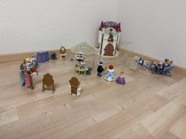 Playmobil Princess Set mit Schlitten und Zubehör gebraucht