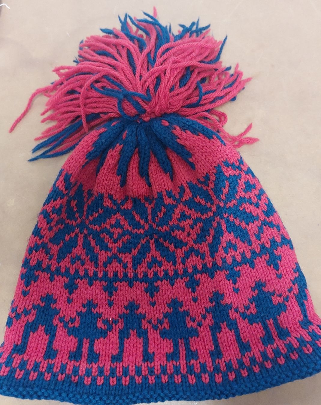 Sonstige Damenmode: Warme Norwegerkappe  handgestrickt – Neu (gemäss Beschreibung) aus Summaprada von nora014 2