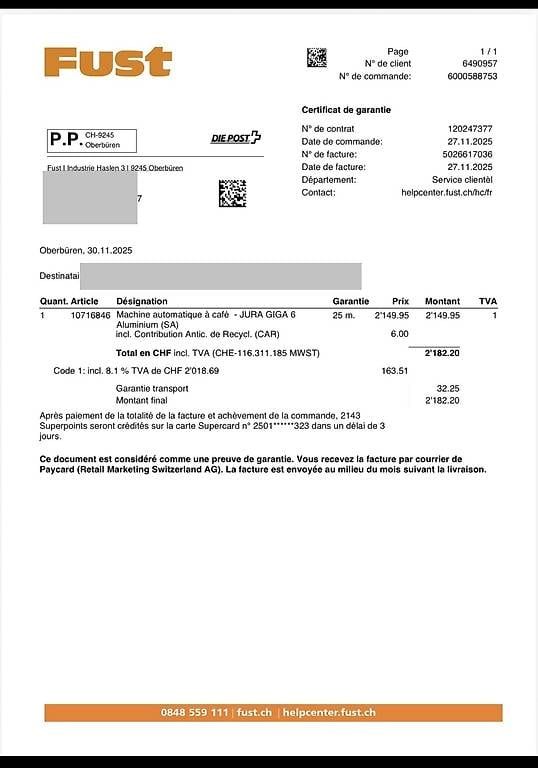 Macchine per caffè & Macchine per espresso: Machine à café Jura neuve  – Usato da Epalinges venduto da nanou75 1