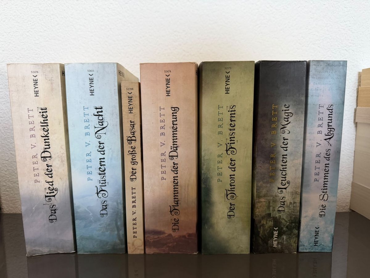 Bücher: Peter V. Brett 7 Bücher – Gebraucht aus Bremgarten b. Bern von ilonarebekka