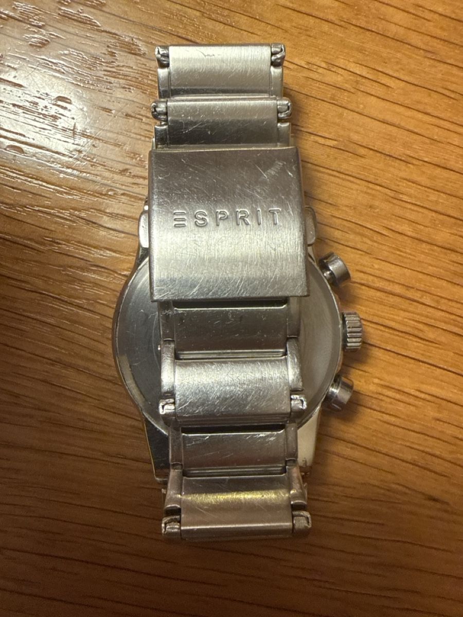 Esprit Uhren: Esprit Chronograph Herren Uhr gebraucht silberfarben – Gebraucht aus Grub SG von Crispin1990 1