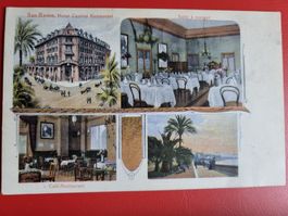 AK: SAN REMO, HOTEL CENTRAL - JAHR 1911