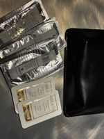 Kosmetiktäschchen Givenchy schwarz mit Sisley Proben neu