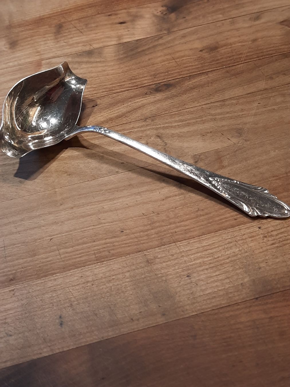 Cucchiai: eleganter Saucen-Löffel, vers. – Usato da Busswil BE venduto da balu37 6