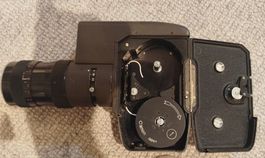 Vintage Canon Zoom 8 Super 8 Kamera mit Tasche und Zubehoer