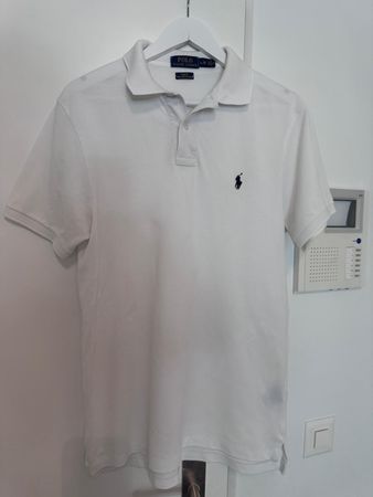 Polohemd Polo Ralph Lauren weiss Grösse L Slim Fit