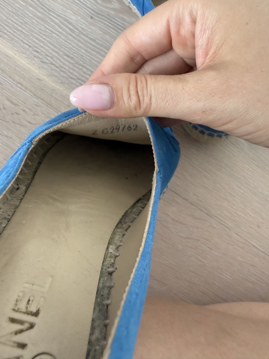 Chanel Chaussures femmes: Chanel Suede Espadrilles, Size 38 💙 – D'occasion à Zug par Beolingus22 6