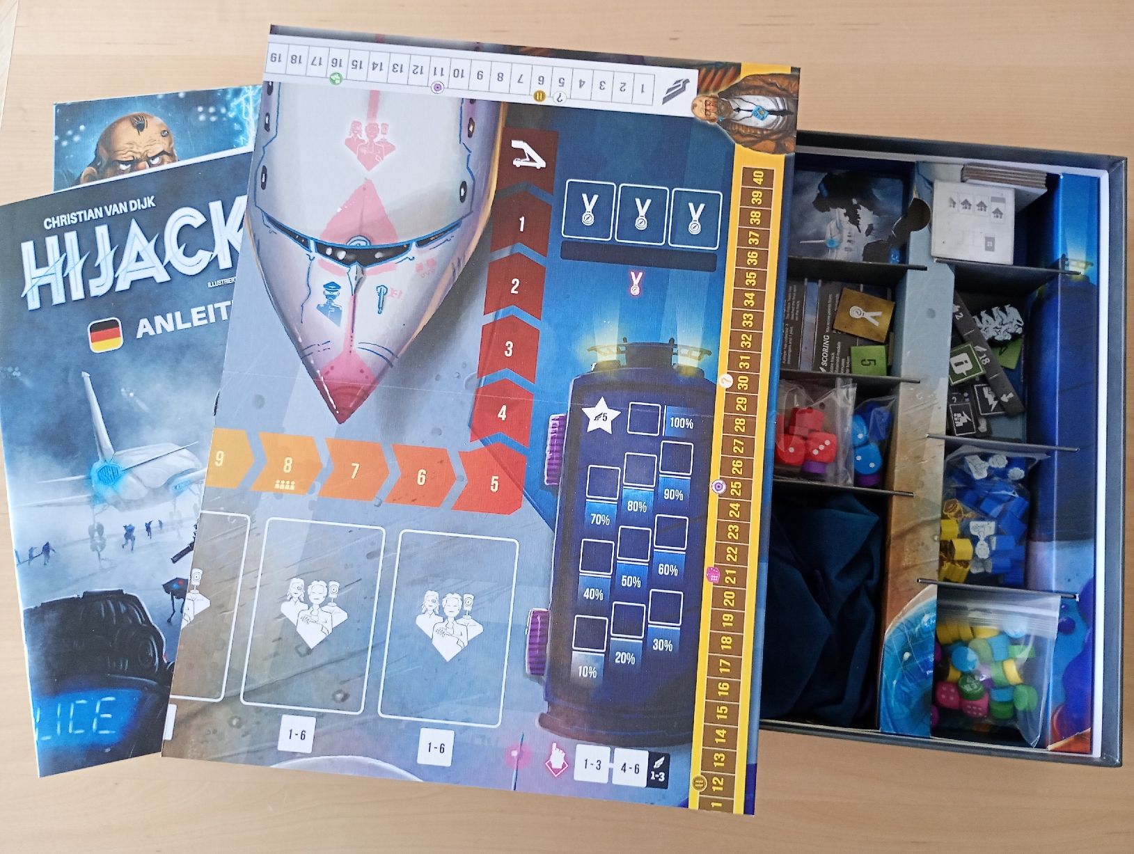 Giochi: Hijacked (Deutsch). Boardgame. – Usato da Thun venduto da adu_7phj 2