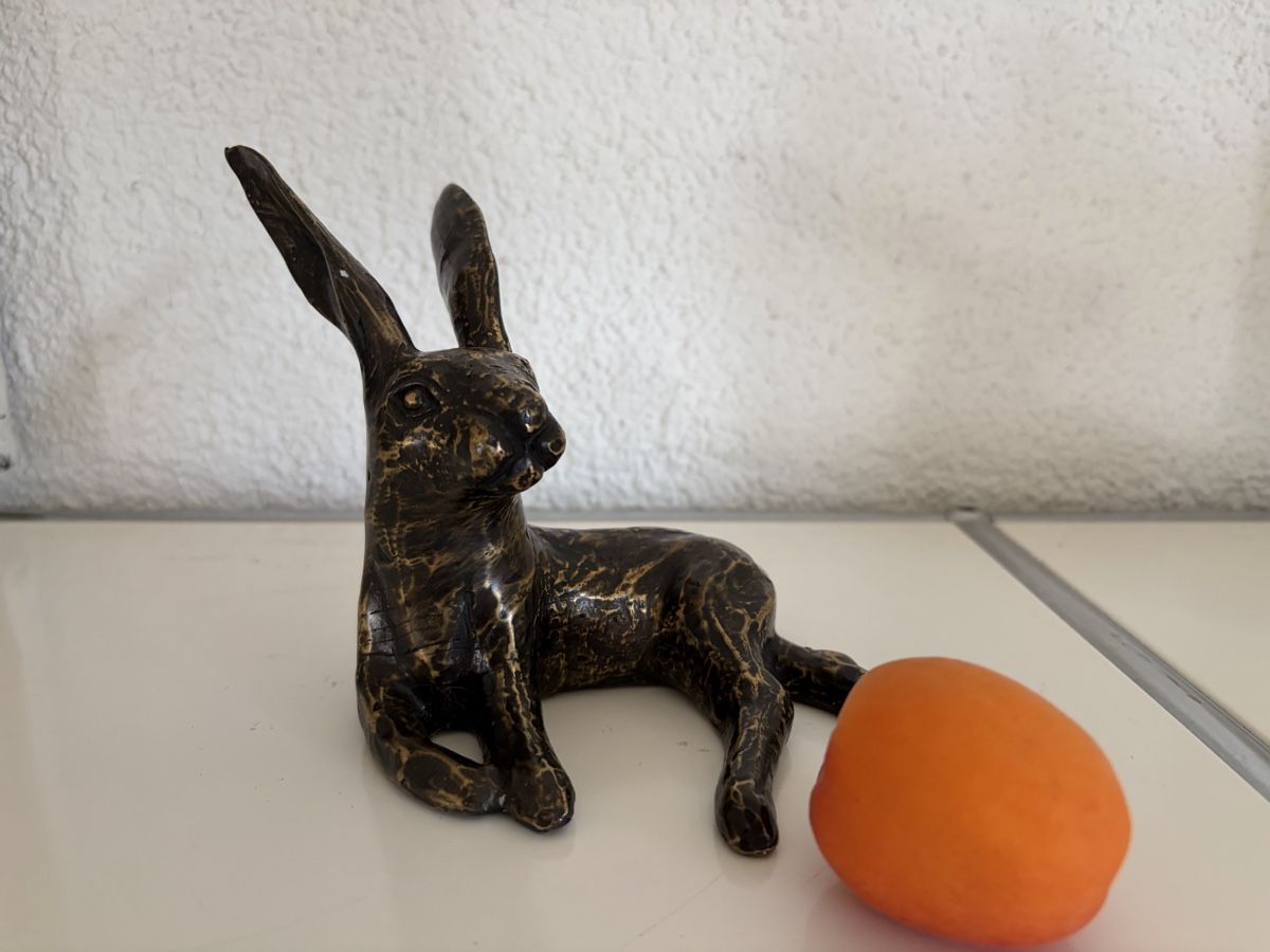 Sculture & Statue: Bronze Hase sitzend  – Nuovo (secondo la descrizione) da Zürich venduto da eileenchen1 7