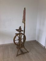 Spinnrad Webrad antik 140cm