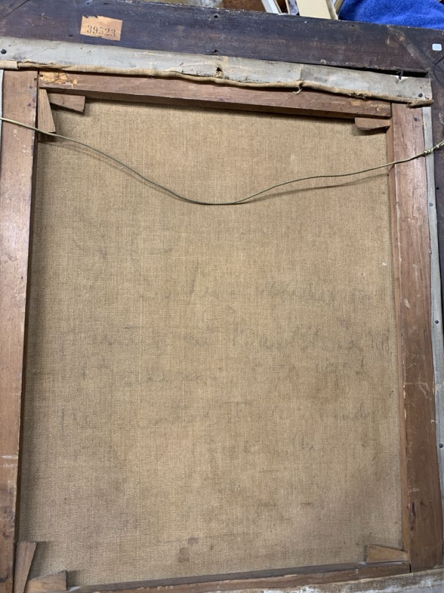 Gemälde: Portrait mit Monogramm 19. Jh  – Gebraucht aus Wolfhalden von SecondAntique 4