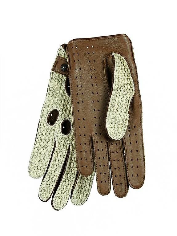 Sonstige Accessoires für Herren: Feiner Autohandschuh aus Leder "KARRATSCH" – Neu und originalverpackt aus Dietikon von Zueriring 1
