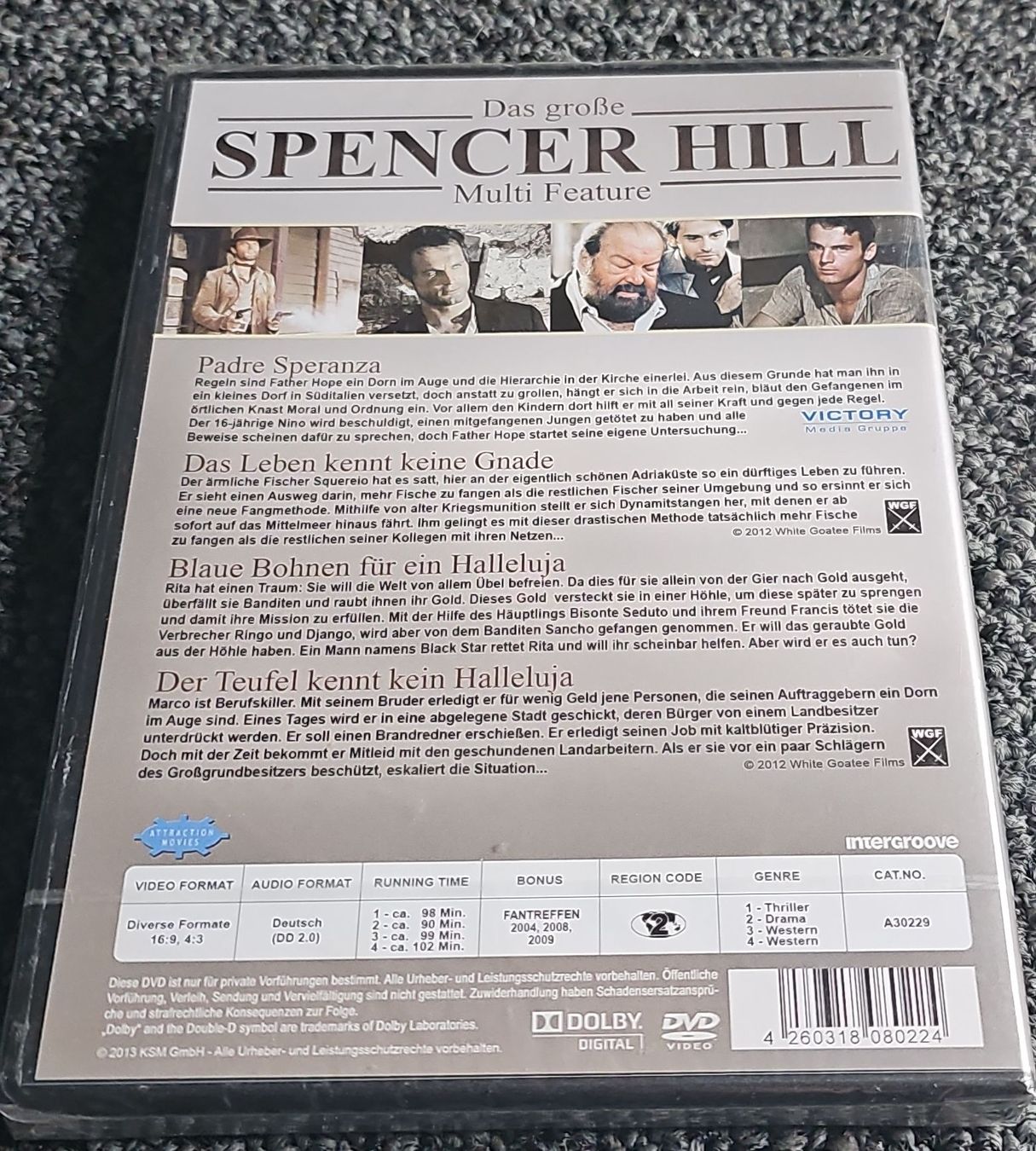 Tutti i DVDs: Das grosse Spencer Hill Multi Feature DVD Neuverpackt – Nuovo e nell'imballaggio originale da Ruswil venduto da jan_bxl5 1