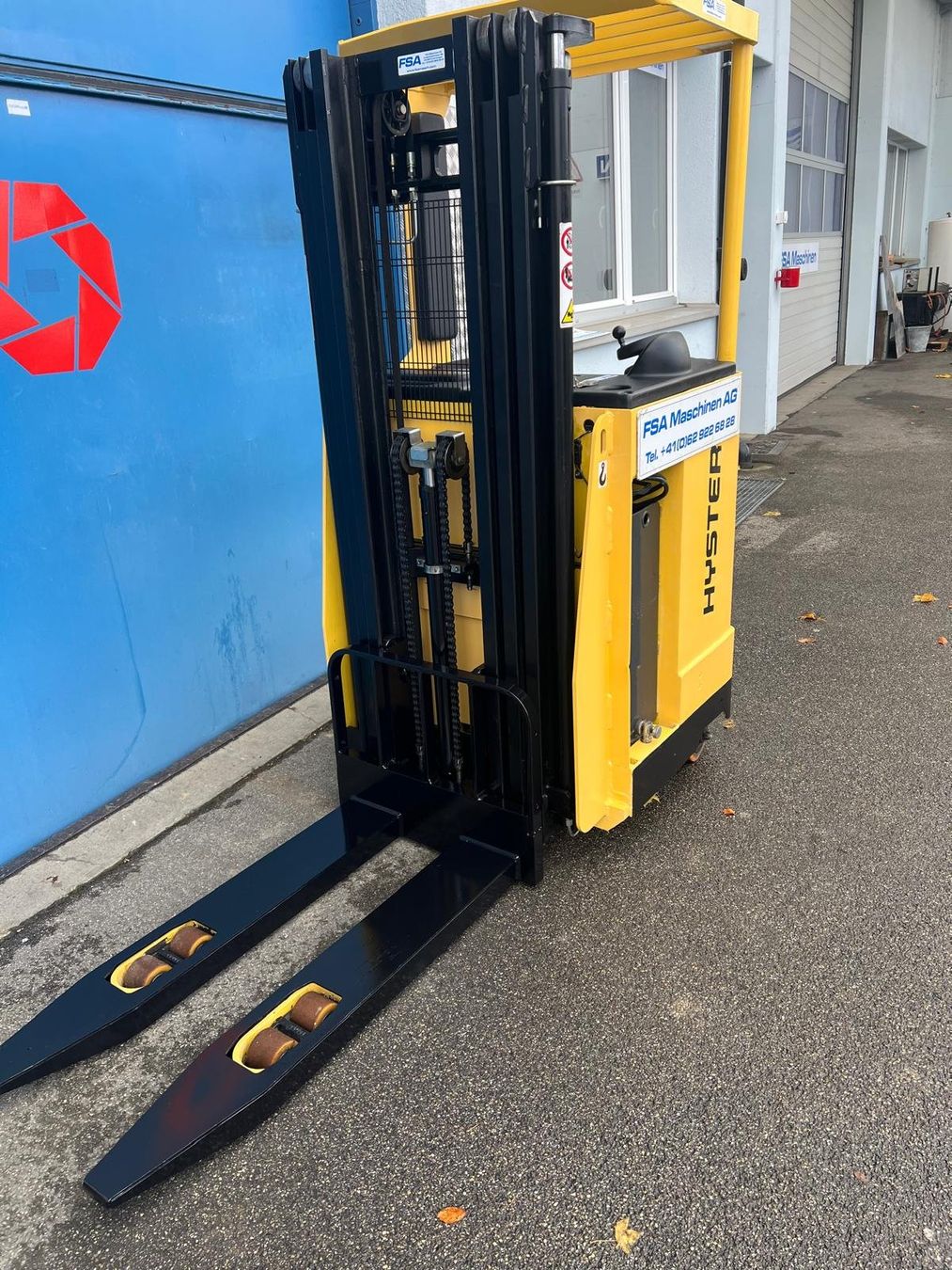 Carrelli elevatori e a forche: HYSTER Elektro-Quersitz-Gabelstapler 1.5 ton, 4.3 m – Usato da Aarwangen venduto da fsa-maschinen 4