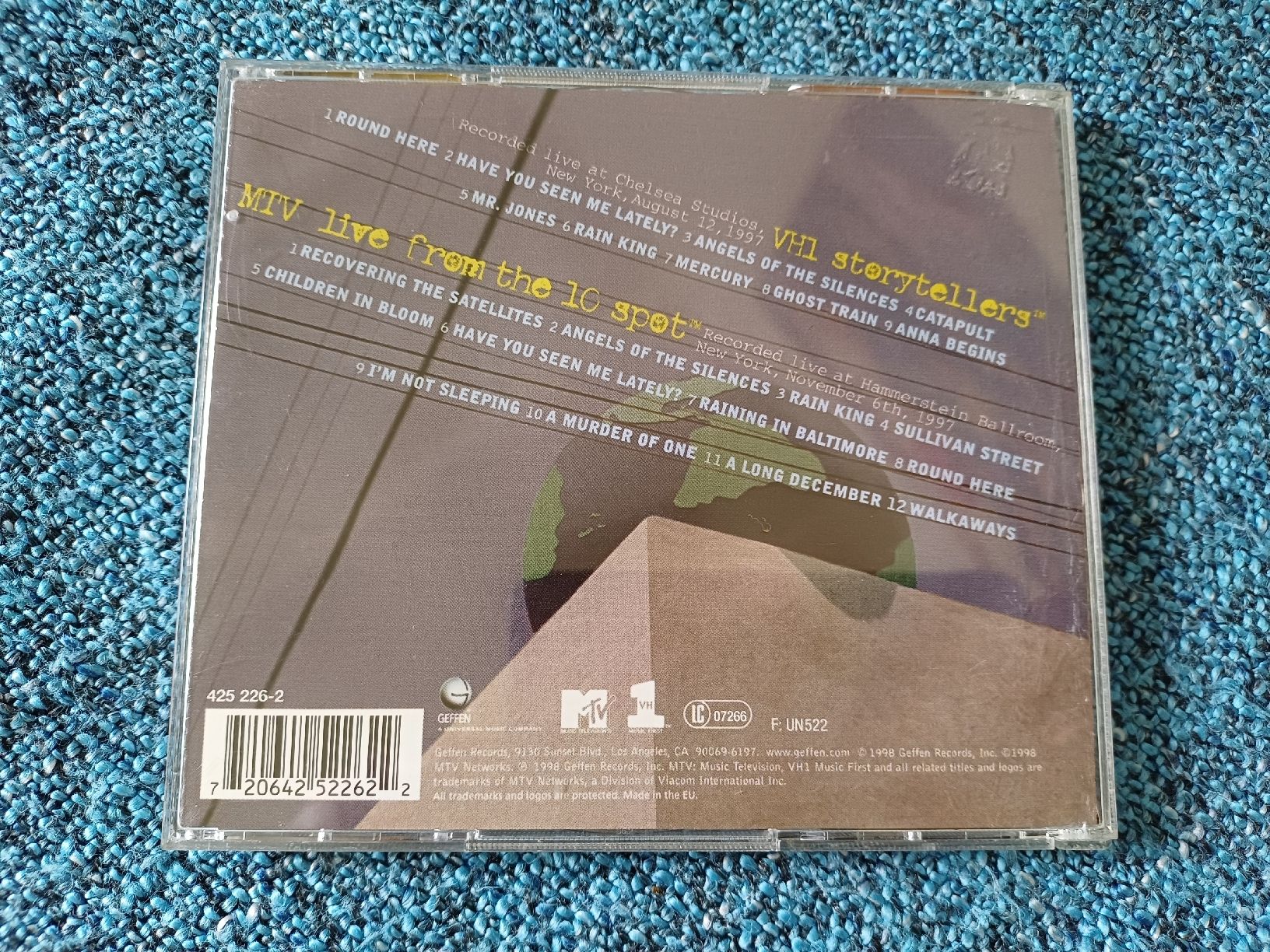 CD: Counting Crows "Across a Wire/ Live in N.Y.city" CDx2 – Usato da Begnins venduto da Drastic-Sound 1