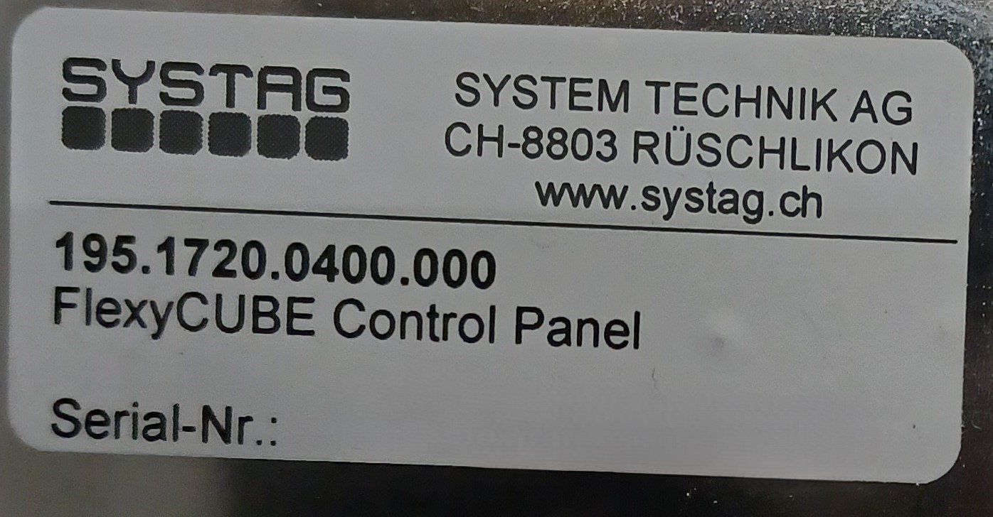 Accessori da laboratorio: Systag FlexyCube – Usato da Niederdorf venduto da LeptonAG_Labor 6