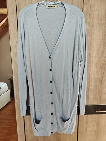 Strickjacje McGregor hellblau mit Taschen Grösse XXL