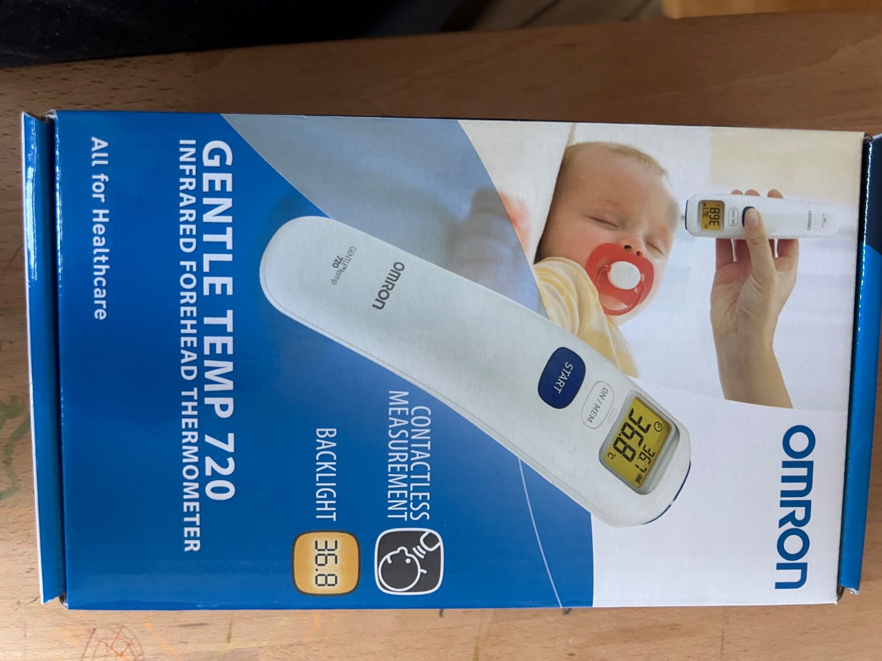 Sonstiges für Haushalt & Wohnen: OMRON Gentle Temp 720 – Gebraucht aus Nidau von Glasbrunne