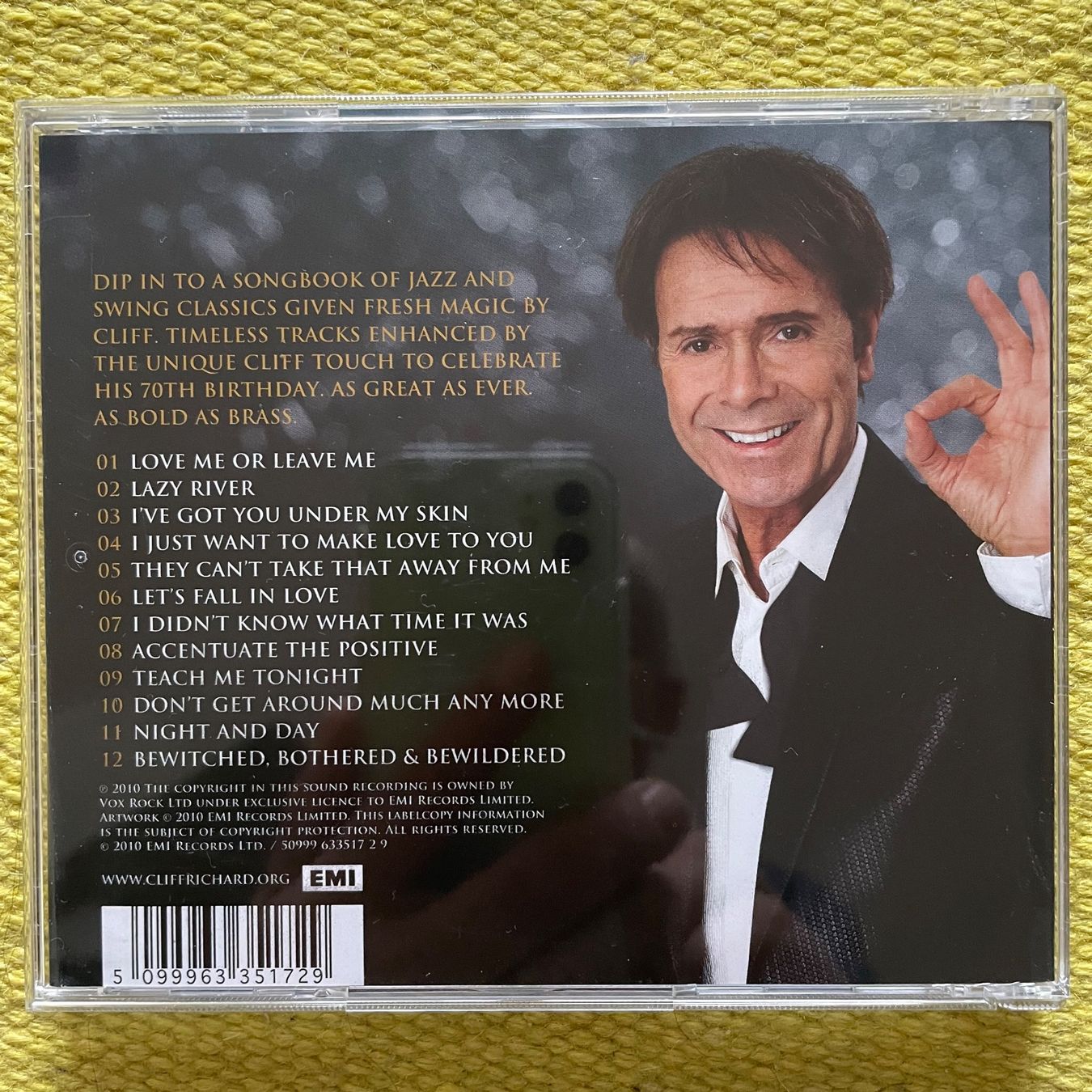 CD: CLIFF RICHARD-BOLD AS BRASS – Usato da Rorschacherberg venduto da CD-Roli 1