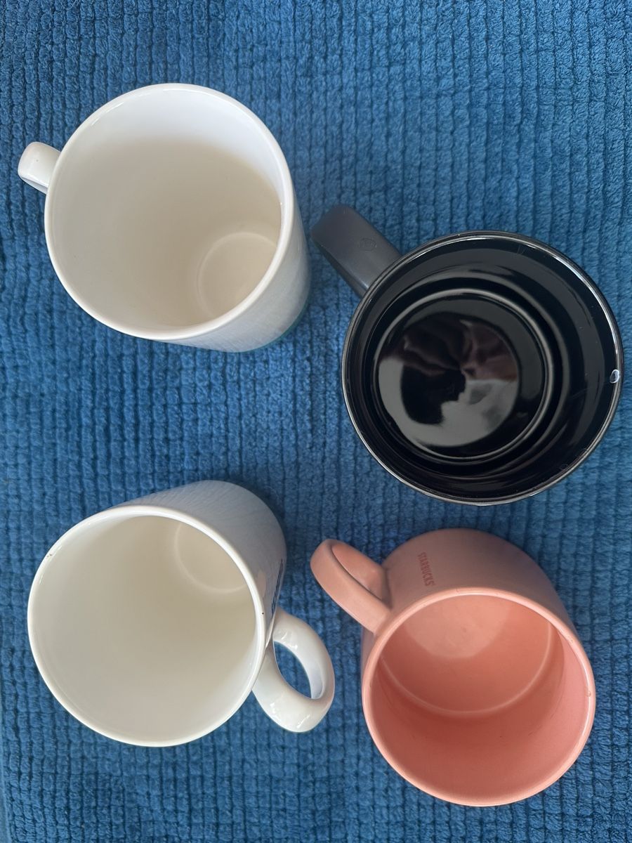 Starbucks Tazze: Starbucks 4 Kaffeetassen Becher – Nuovo (secondo la descrizione) da Uster venduto da bek_v2ct 1