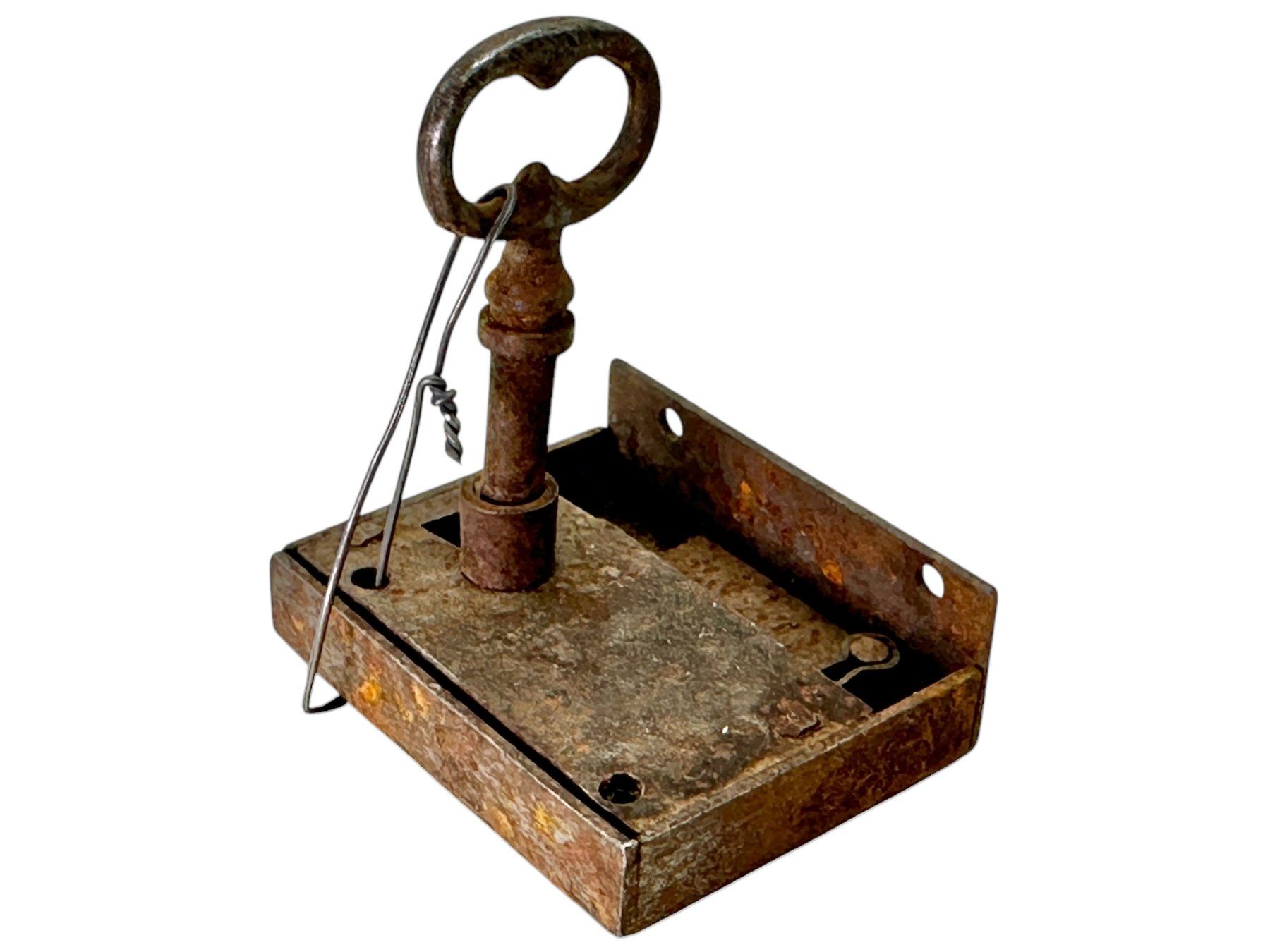 Eisenwaren: Serrure de meuble ancienne avec clé forgé main – Gebraucht aus Morges von objetsdepoque 9