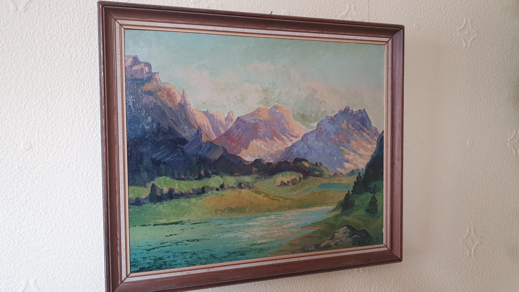 Dipinti: Schönes Landschaftsbild – Usato da Flawil venduto da Naphtali 8
