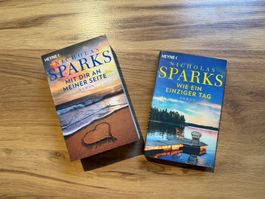 Verschiedene Nicholas Sparks Romane