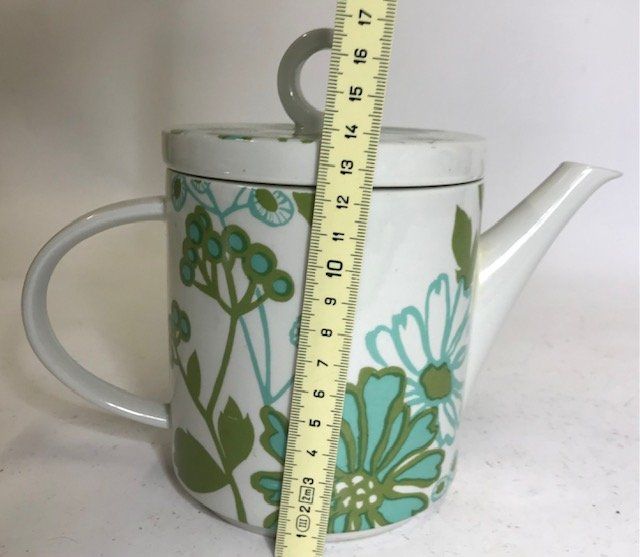 Villeroy & Boch Teiere: Tee- oder Kaffeekrug 70er von Villeroy & Boch Blumen-Muster – Usato da Zürich venduto da gigimai67 7
