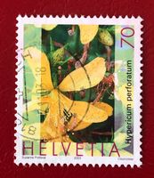 Nr.1073 Echtes Johanniskraut Pflanzen GESTEMPELT 2003    