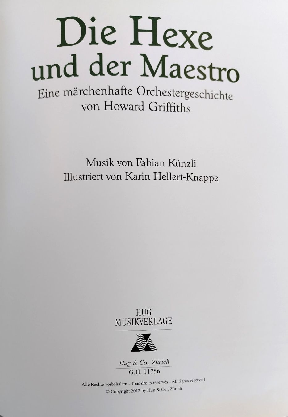 Libri: Die Hexe und der Maestro - Bilderbuch mit CD ab Fr. 8.- – Usato da Bellach venduto da JingleJerry 2