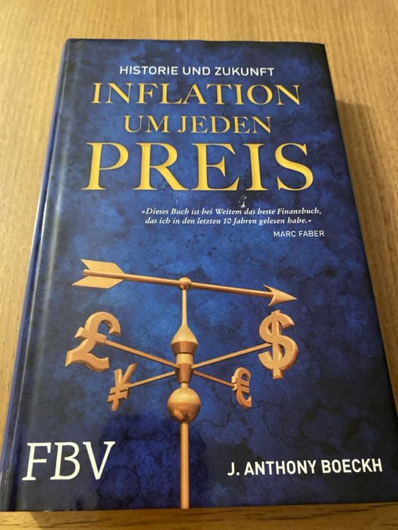 Inflation um jeden Preis / J. Anthony Boeckh (Neu (gemäss Beschreibung ...