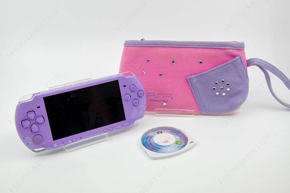 PSP3004 Slim Hannah Montana Limited Edition Lilac + Tasche Kaufen auf Ricardo