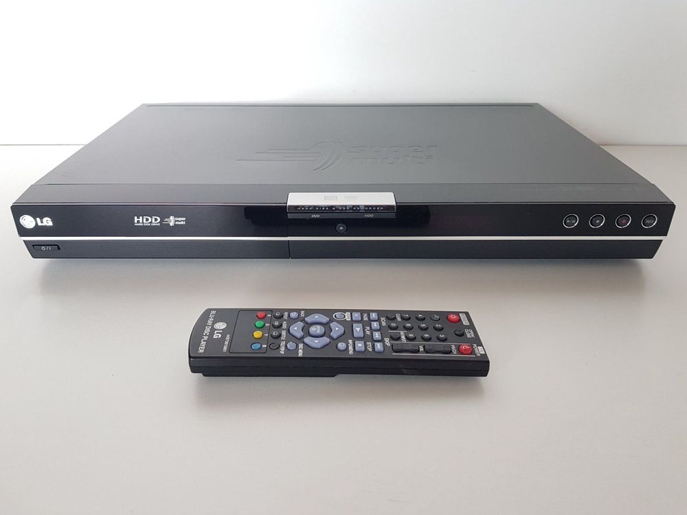 LG RH398H DVD Recorder + HDD 250GB Super Multi Kaufen auf Ricardo