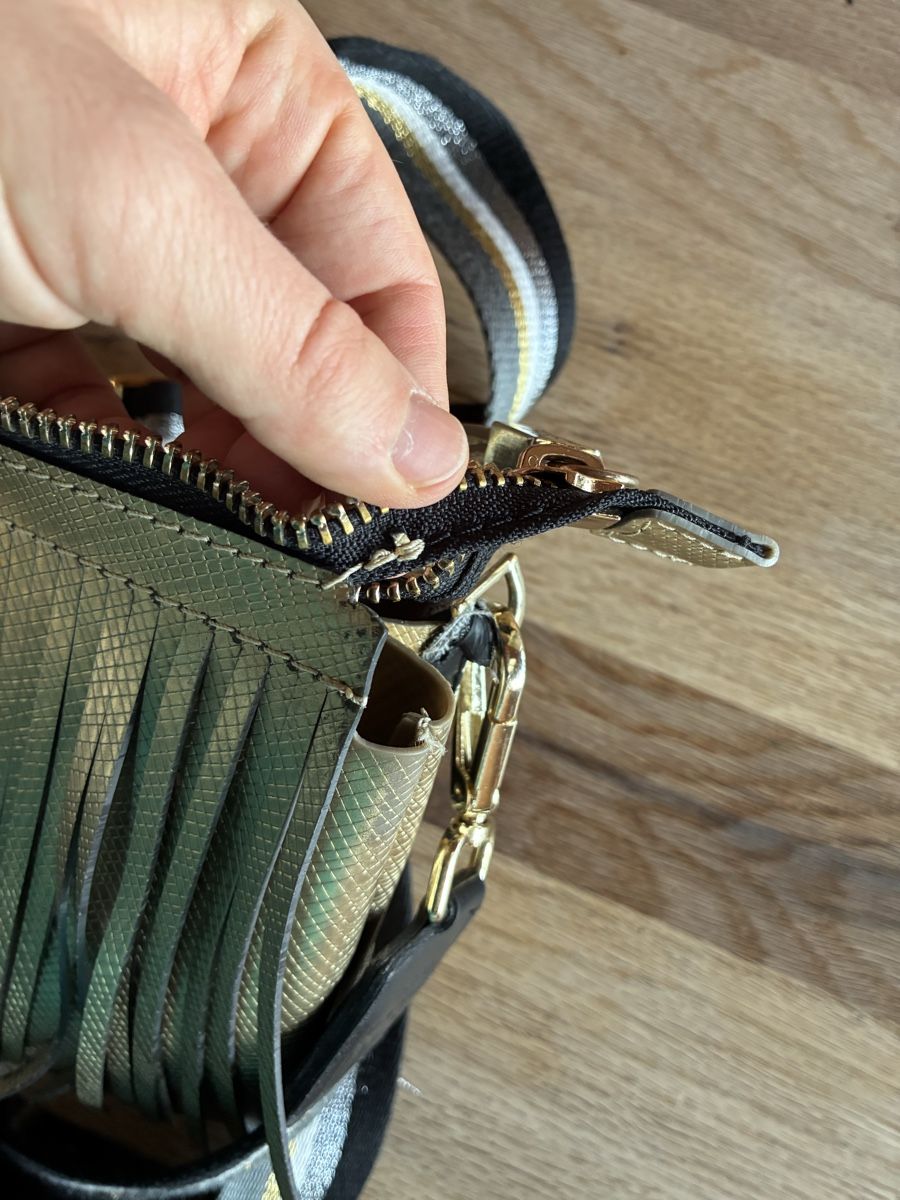 Gianni Chiarini Borse da donna: Fransentasche gold von Gianni Chiarini – Usato da Heiden venduto da sab_rzm2 6