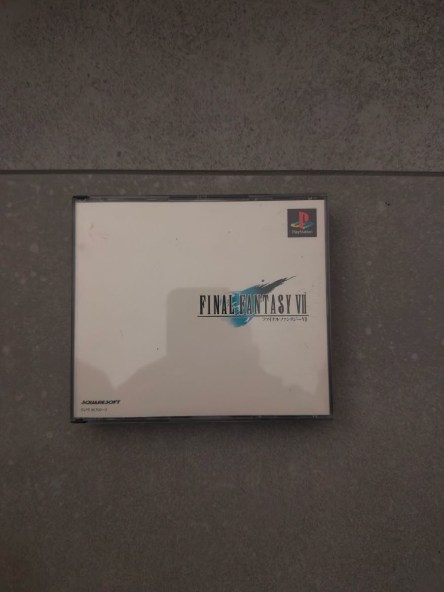 Final Fantasy VII FF7 PS1 Black Label Great Condition! (Gebraucht)