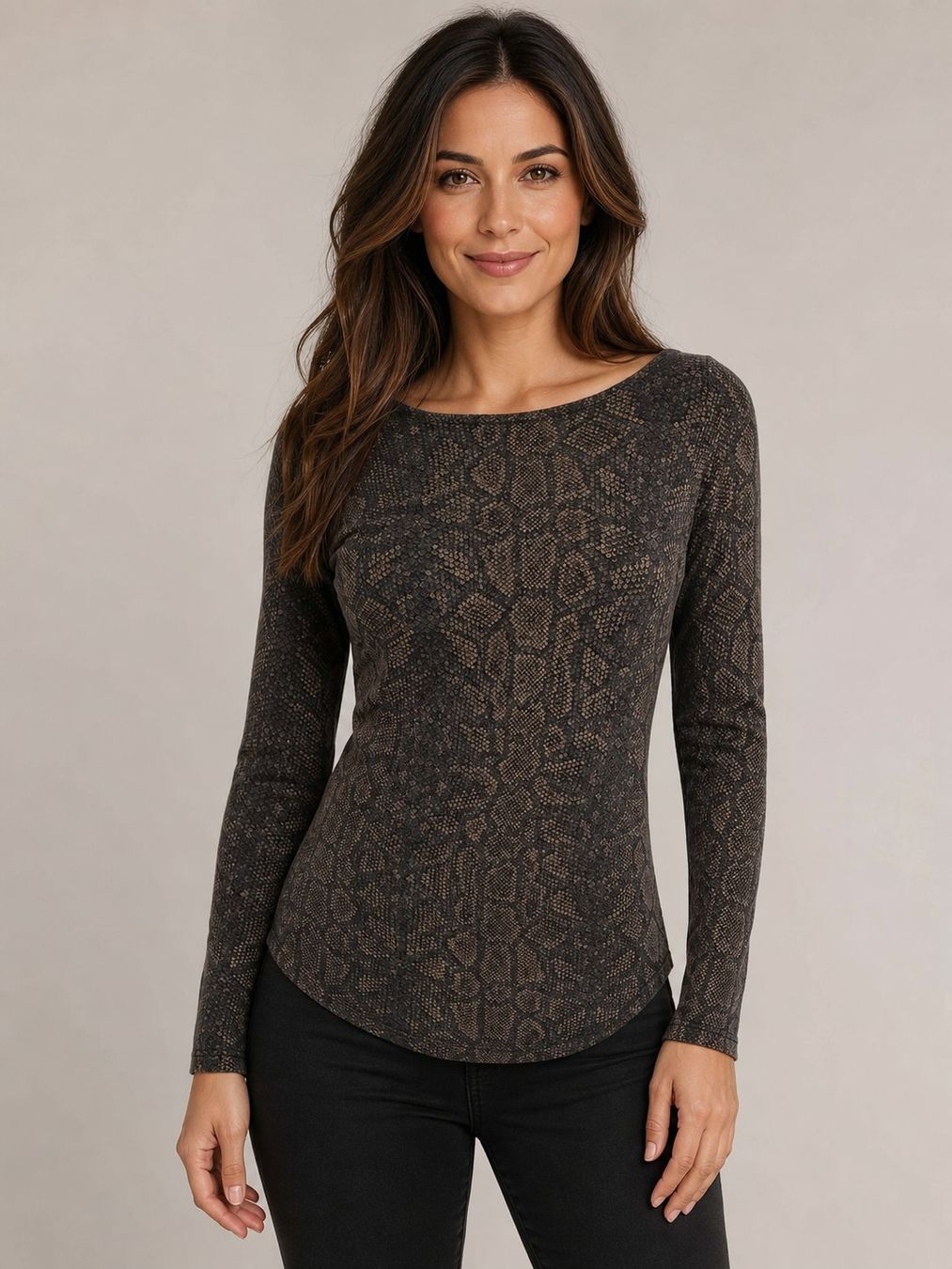 Maglioni & Felpe: Olsen Shirt Python Gr. L – Usato da Kirchdorf AG venduto da coco123