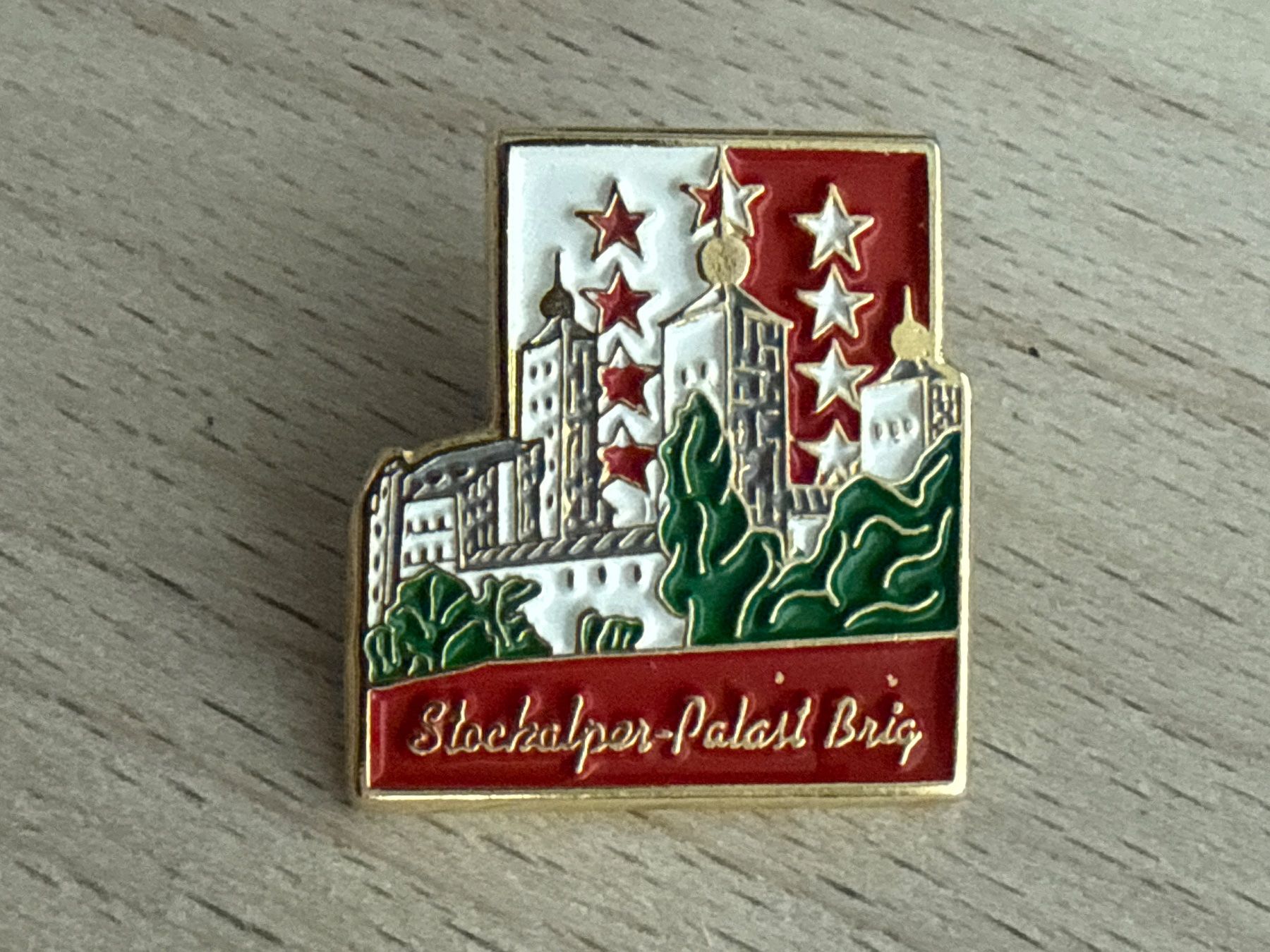 Placchette & Badge: Pin Stockalper-Palast Brig – Usato da Glattbrugg venduto da Schweigmatt