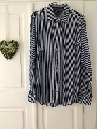 Tommy Hilfiger Herren Hemd M/L blau