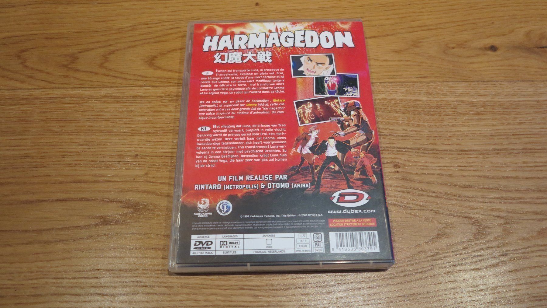 Alle DVDs: Harmagedon  (version française) – Gebraucht aus Bettmeralp von stermei 1