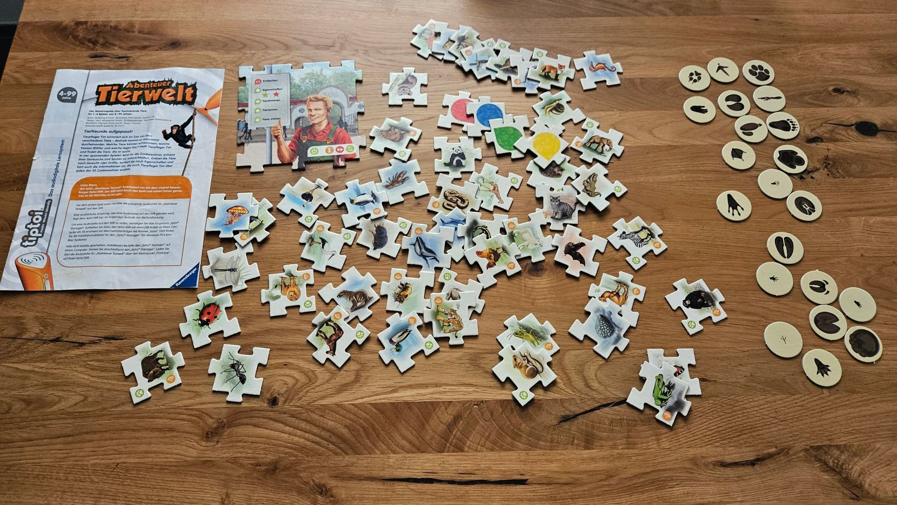 Tiptoi Giochi: Tiptoi Abenteuer Tierwelt, 00513 – Usato da Goldach venduto da Koland2 3