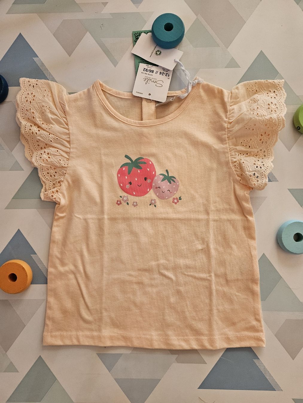 Camicette, T-shirt & Top: T-Shirt Gr. 86/92 – Nuovo e nell'imballaggio originale da Worb venduto da jun_fj8w