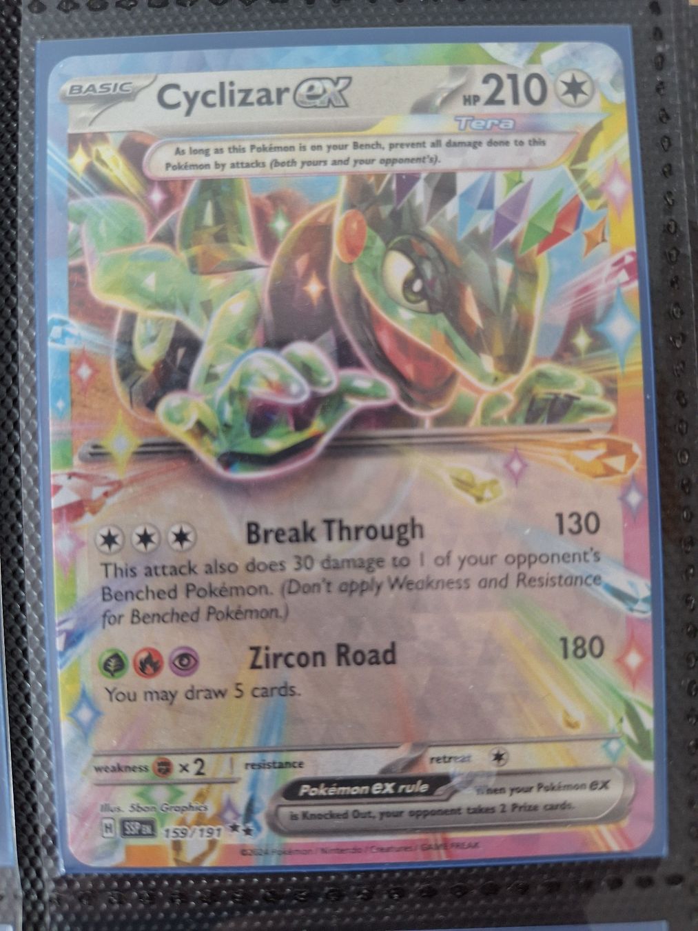 Pokémon Carte collezionabili: Cyclizar ex – Usato da Altstätten SG venduto da GGsGameshop